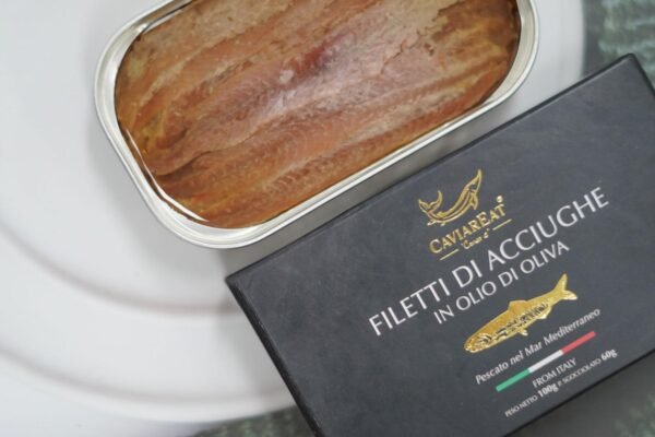 Filetti di acciughe in olio di oliva - Anchovies in olive oil